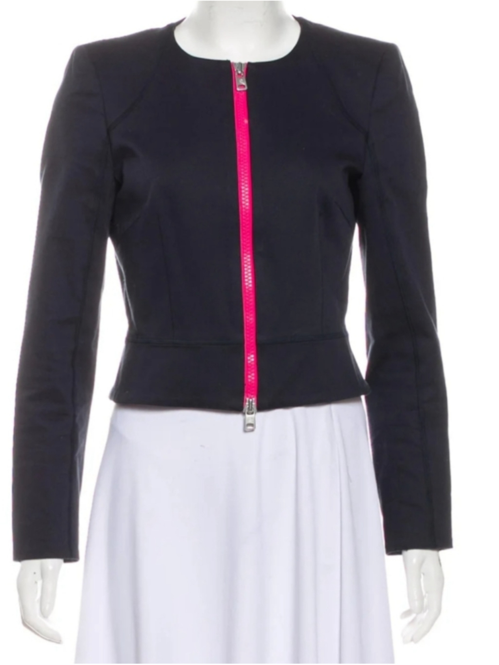 Alexander McQueen casual navy zip jacket size 6